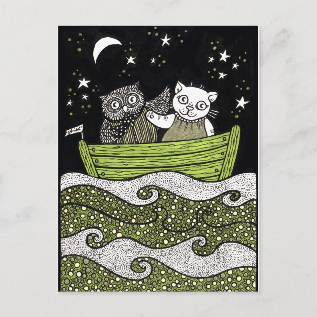 Sail Away Postcard Postkarte (Vorderseite)