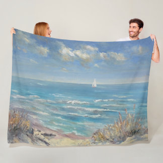 Sail On 3 -sizes Fleecedecke