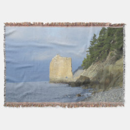 Sail Rock Throw Blanket Decke