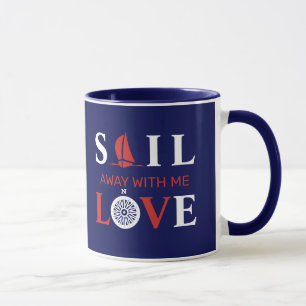 SAIL WEGE MIT MIR LIEBE TASSE