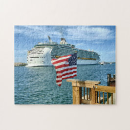 Sailaway mit Flagge