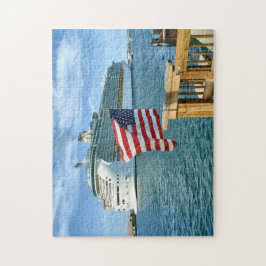 Sailaway mit Flagge