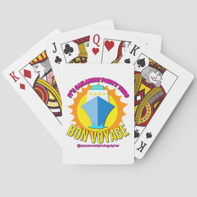 Sailaway Party Time Playing Cards Spielkarten (Rückseite)