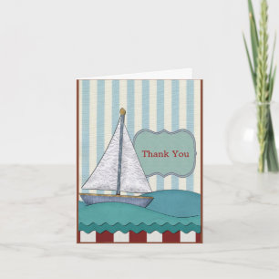 Sailboat Birthday Karte