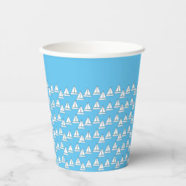 Sailboat Birthday Party Pappbecher