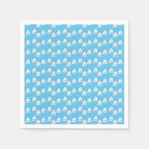 Sailboat Birthday Serviette