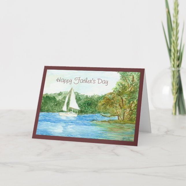 Sailboat-Card Karte (Vorderseite)