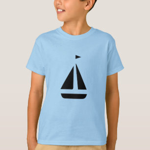Sailboat Illustration T-Shirt