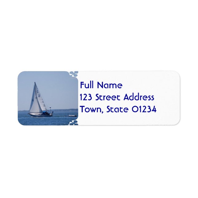 Sailboat Mailing Labels (Vorne)