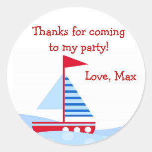 Sailboat Nautical Stickers