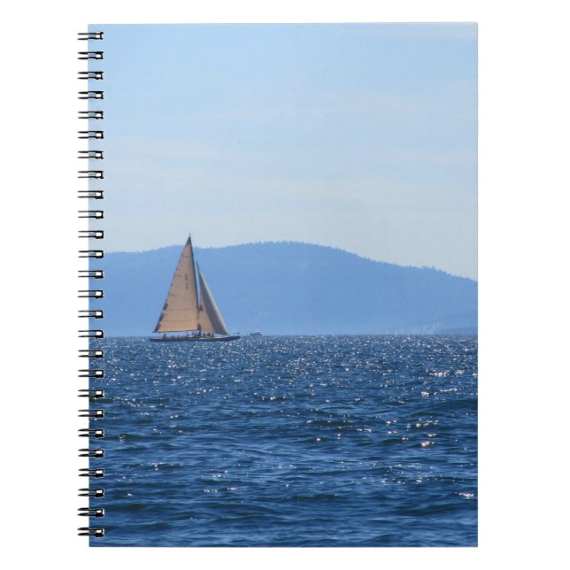 Sailboat-Notebook Notizblock (Vorderseite)