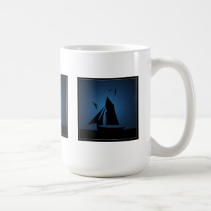 Sailboat Ocean Blue Tasse