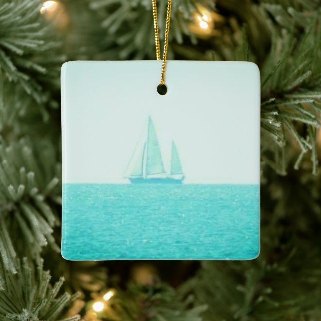 sailboat ornament (Baum)