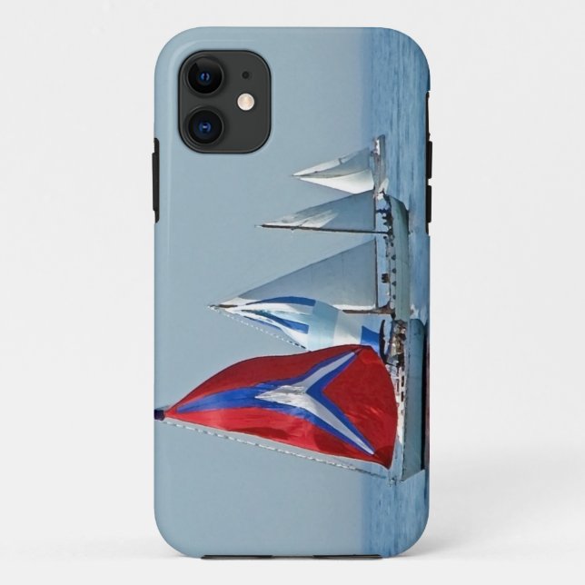 Sailboat Regatta Case-Mate iPhone Hülle (Rückseite)