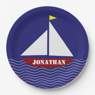 Sailboat Sailing Design Paper Teller