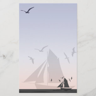 Sailboat-Stationierung Briefpapier