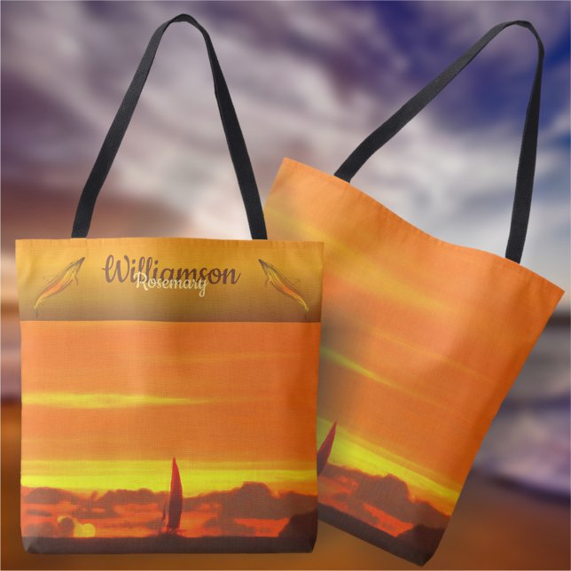 Sailboat Sunset 1300 Tasche (Von Creator hochgeladen)