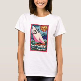 Sailboat Vintag Matchbox T - Shirt