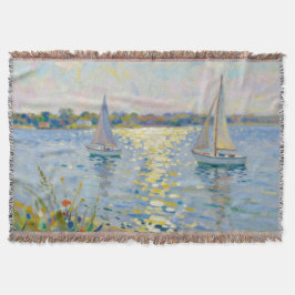 Sailboats New England Summer Decke