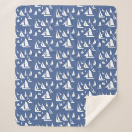 Sailbots Nautical Blue Sherpadecke