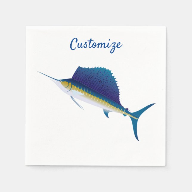 Sailfish Thunder_Cove Serviette (Vorderseite)