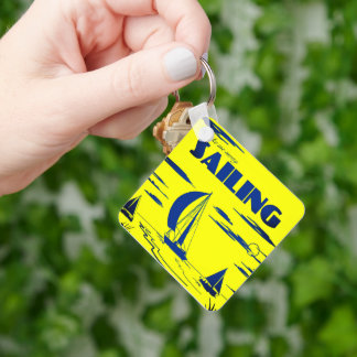 "Sailing" Art Keychain Schlüsselanhänger
