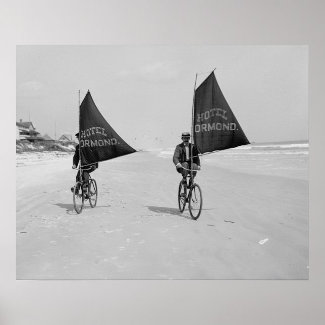 Sailing Bicycles 1903 Poster (Vorne)
