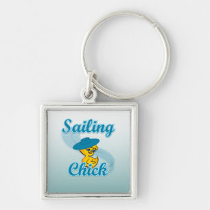 Sailing Chick #3 Schlüsselanhänger