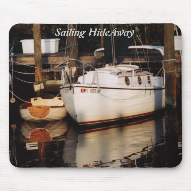 Sailing Hideaway Mouse Pad Mousepad (Vorne)