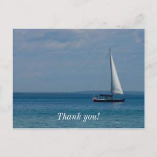 Sailing Mackinac Postkarte
