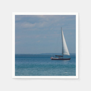 Sailing Mackinac Serviette