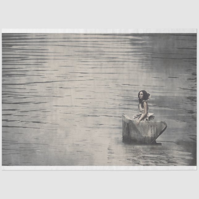 Sailing Onwords - Möbeldekoupage Paper Seidenpapier (Vorderseite)