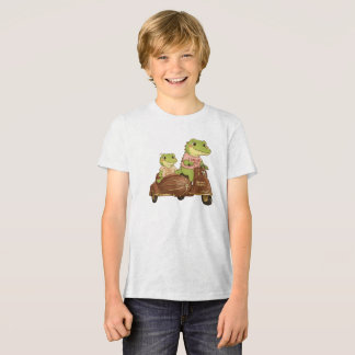 Sailor Ace und First Mate Gator Duo - Retro-Abente Tri-Blend Shirt