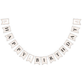 Sailor Bear Tan Stripe Birthday Jagdfahnen Wimpelkette