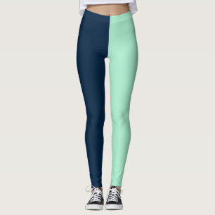 Sailor Blue und Minze Leggings