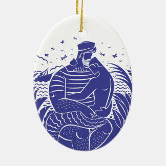 Sailor Daddy O Keramik Ornament