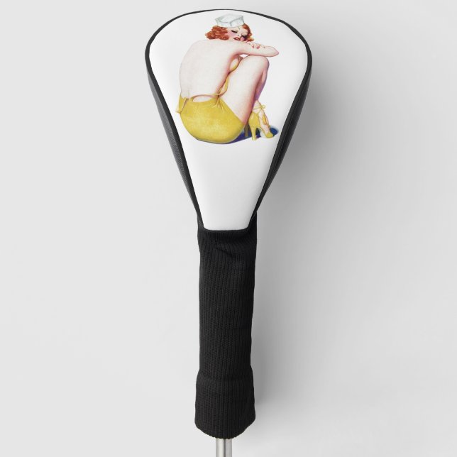 Sailor Girl Button-up Golf Headcover (Vorderseite)