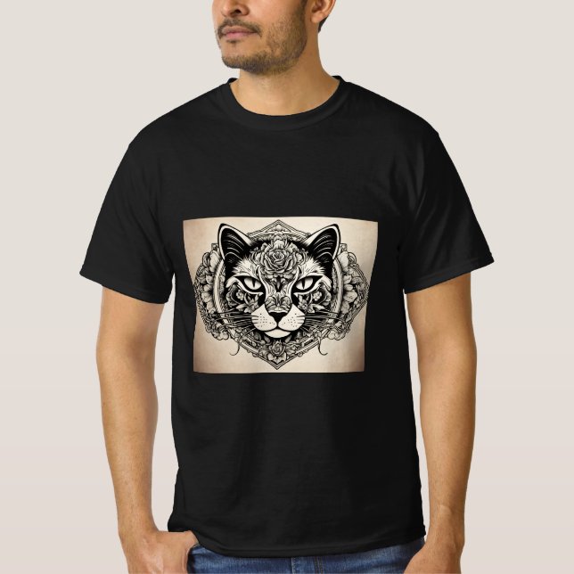Sailor Jerry Cat Flash T - Shirt (Vorderseite)