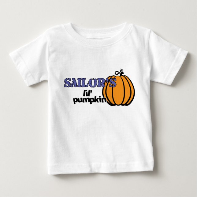 Sailor-lil-Kürbis Baby T-shirt (Vorderseite)