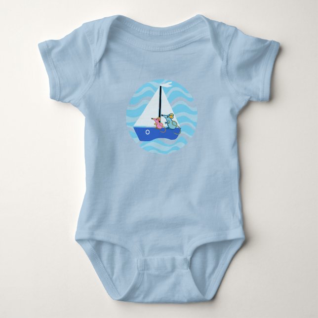 Sailor Mäuse Baby Bodysuit Strampler (Vorderseite)