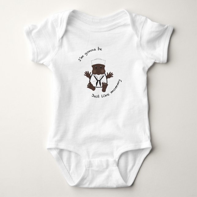 Sailor Mommy Baby Strampler (Vorderseite)