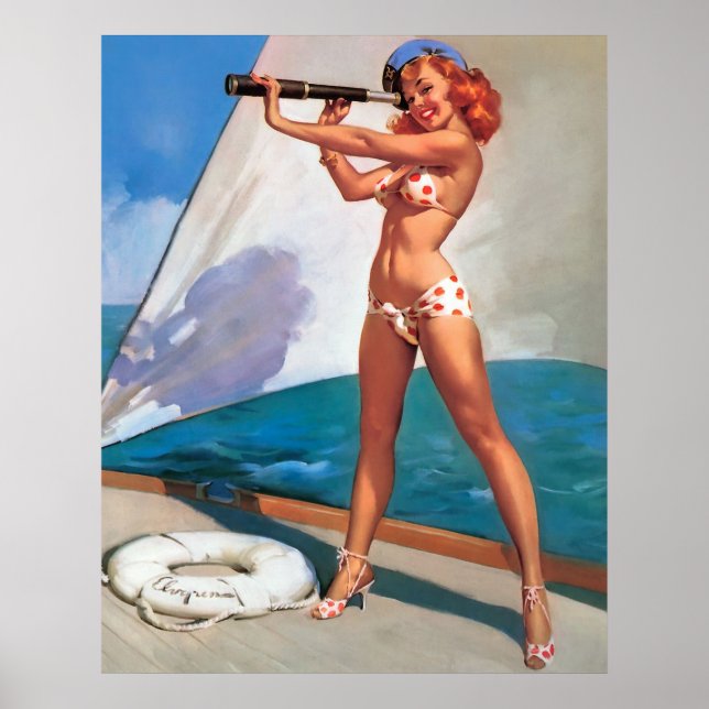 Sailor pin up poster (Vorne)
