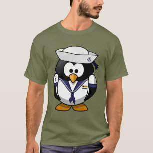 Sailor Pinguin mit Gay Bär Stolz Motiven - Shirt