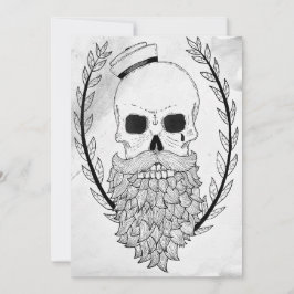 Sailor Skull Halloween Card Feiertagskarte