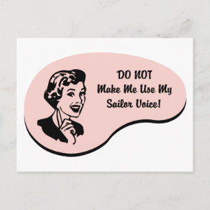 Sailor Voice Postkarte