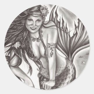 Sailor's Fantasy Runder Aufkleber