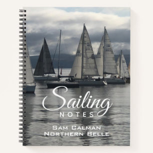 Sailor's Logbook oder SegelNotebook mit Namen Notizbuch