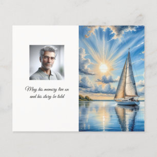 Sailor's Tribute Funeral Flyer