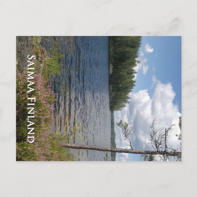 Saimaa Finnland Postkarte (Vorderseite)