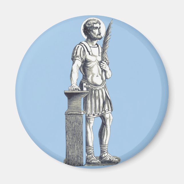 Saint Adrian Herculian Guard Magnet (Vorne)